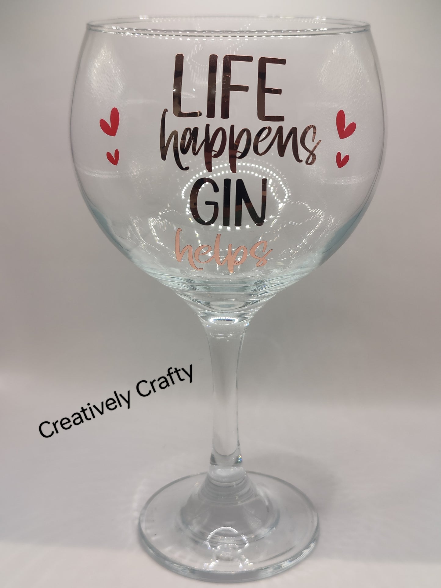 Handcrafted Gin glasses with optional gift box