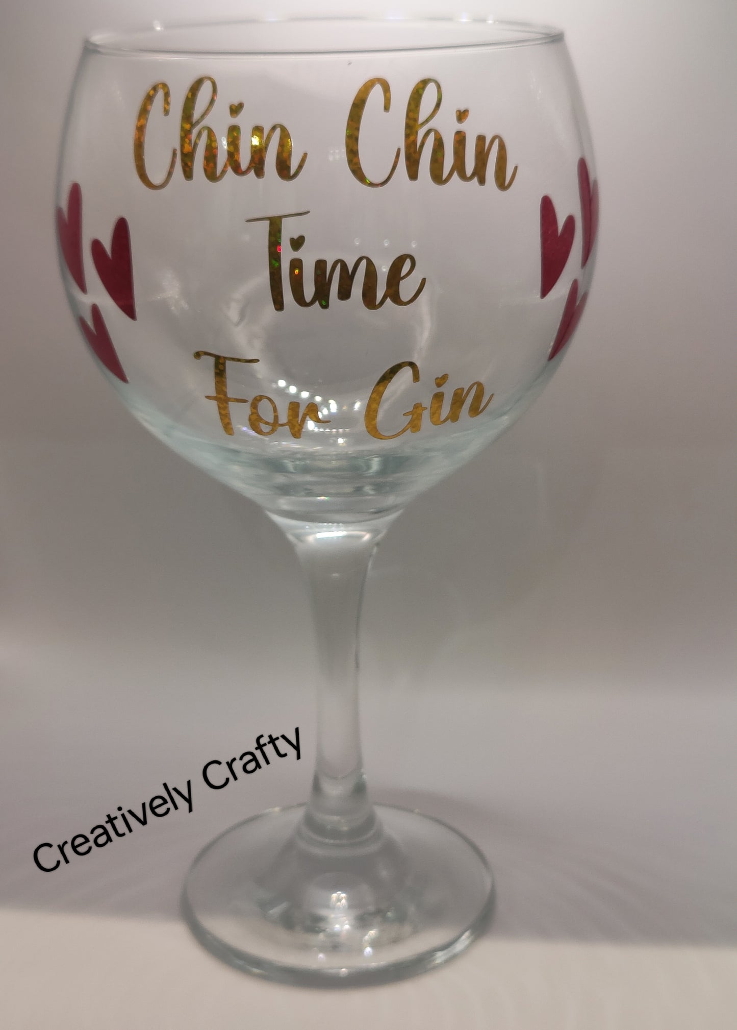 Handcrafted Gin glasses with optional gift box