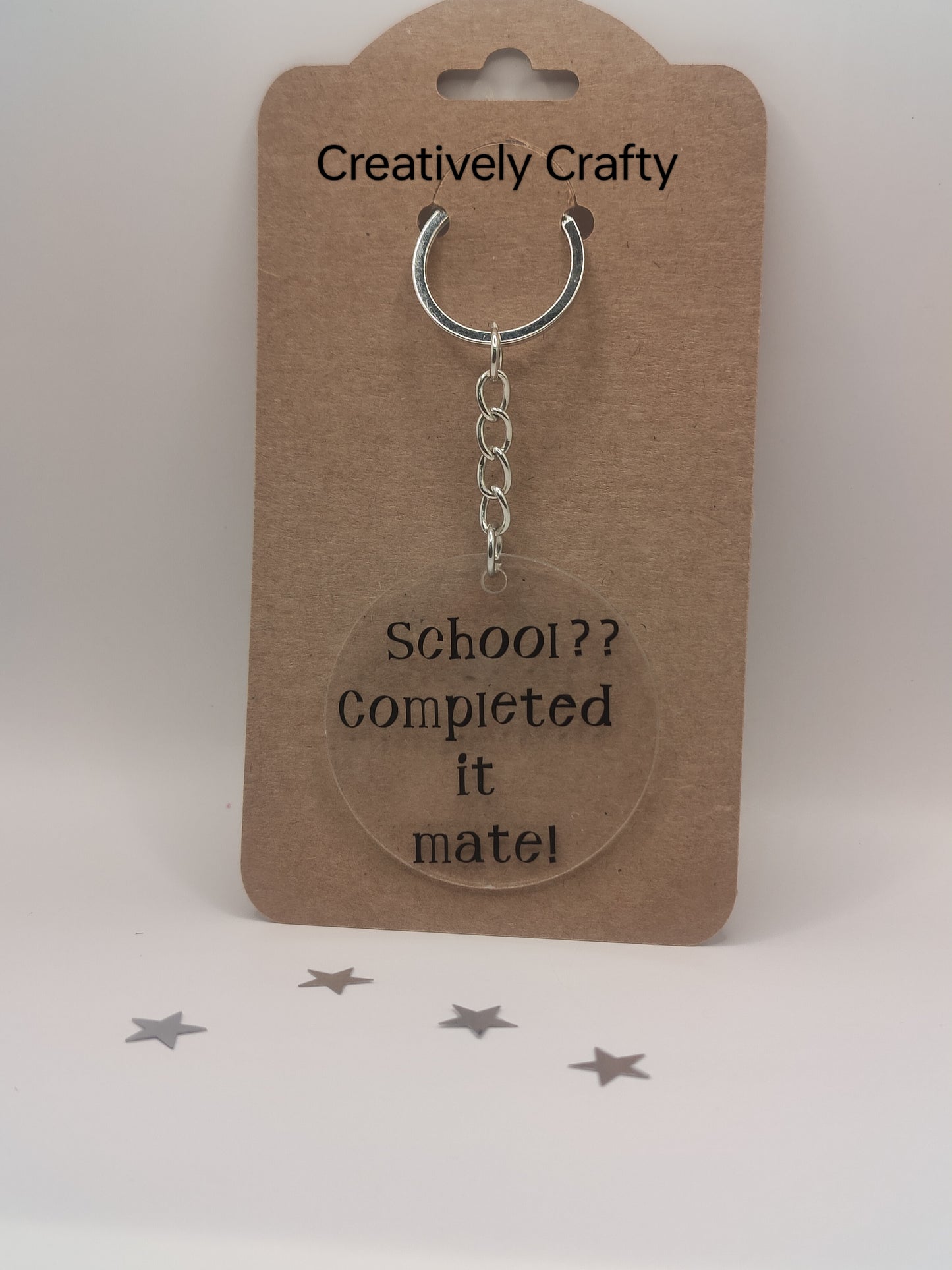 School leaver keychain